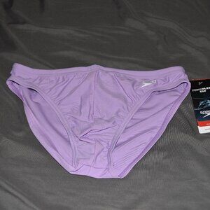 Men's Speedo solar suit, Purple Rose, size 32, new with tags